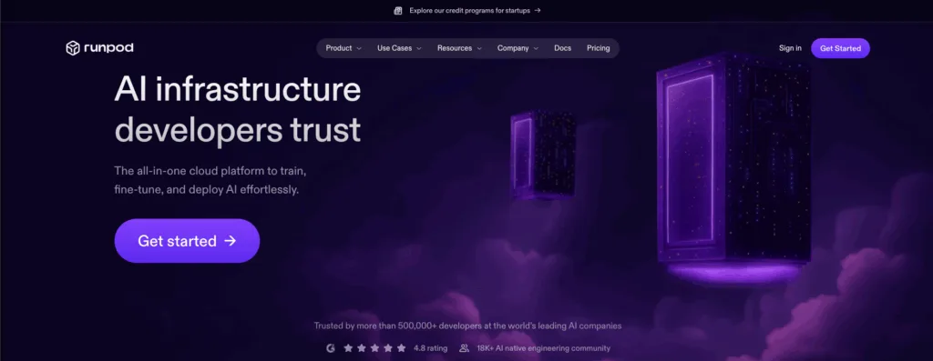 GPU Provider India: Top 5 Trusted Partners for Your Next Big AI Project 6 RunPod