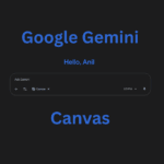 Google Gemini Canvas